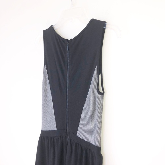 Tart Collections Ponte Knit Menswear Inspired Sleeveless Black Dress Small NWT - Picture 6 of 13